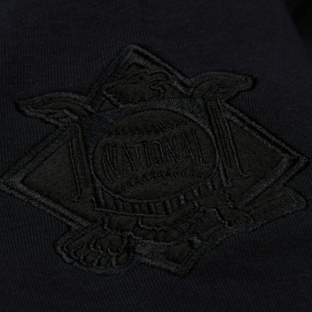 Los Angeles Dodgers Phantom Fleece Crewneck Sweatshirt Black