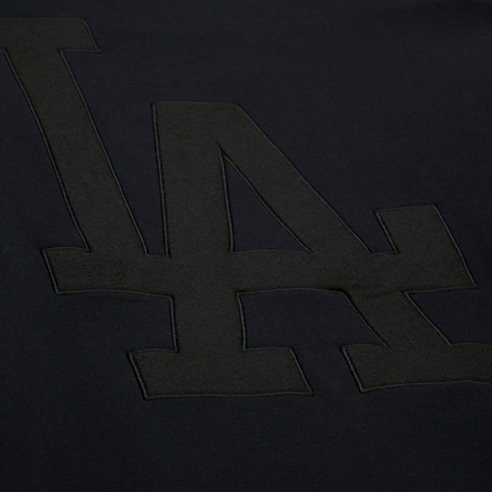 Los Angeles Dodgers Phantom Fleece Crewneck Sweatshirt Black