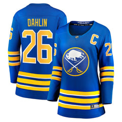Rasmus Dahlin Buffalo Sabres Fanatics Women's Home Captain Patch Breakaway Jersey - Royal Jerseys