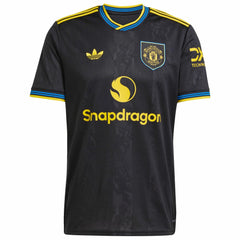 Mason Mount Manchester United 2025/26 Third Replica Player Jersey - Black outlet