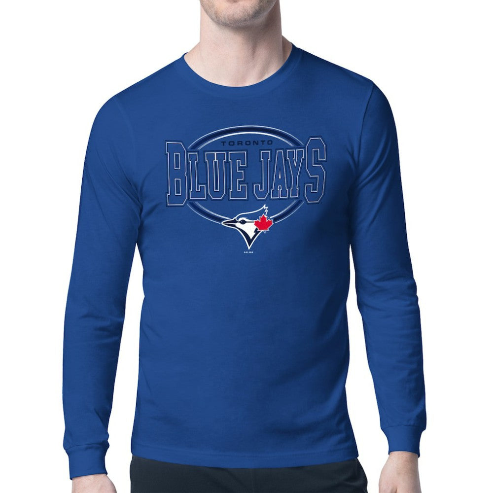 Toronto Blue Jays Starter Team Track Graphic Long Sleeve T-Shirt Royal