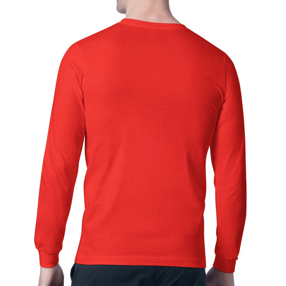Los Angeles Angels Starter Team Track Graphic Long Sleeve T-Shirt Red