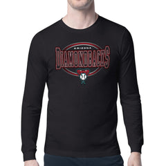 Arizona Diamondbacks Starter Team Track Graphic Long Sleeve T-Shirt Black