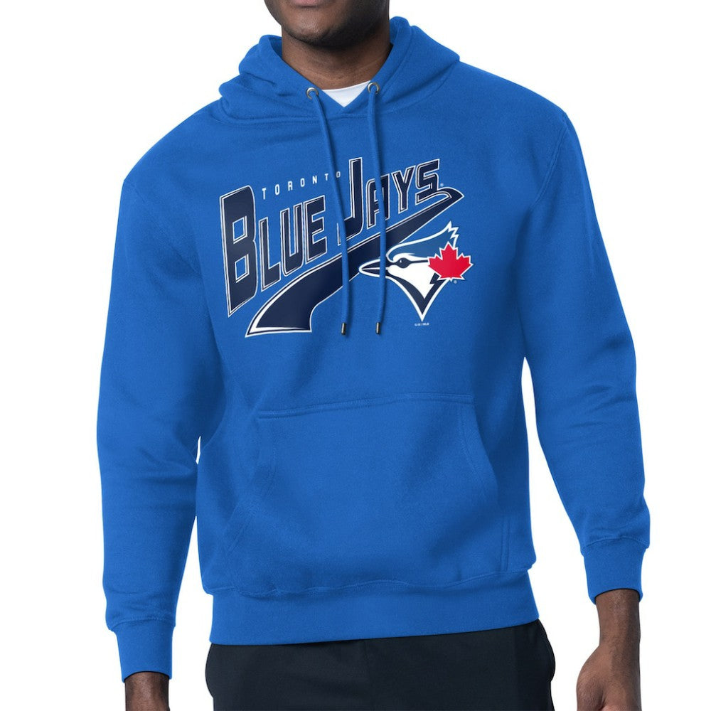 Toronto Blue Jays Starter Modern Tailsweep Fleece Tri-Blend Pullover Hoodie Royal