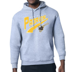 San Diego Padres Starter Modern Tailsweep Fleece Tri-Blend Pullover Hoodie Heather Gray