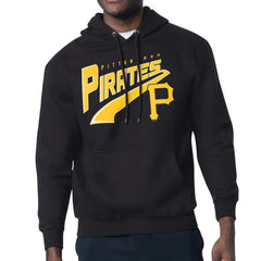 Pittsburgh Pirates Starter Modern Tailsweep Fleece Tri-Blend Pullover Hoodie Black