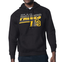 San Diego Padres Starter Logo Push Graphic Hoodie Black