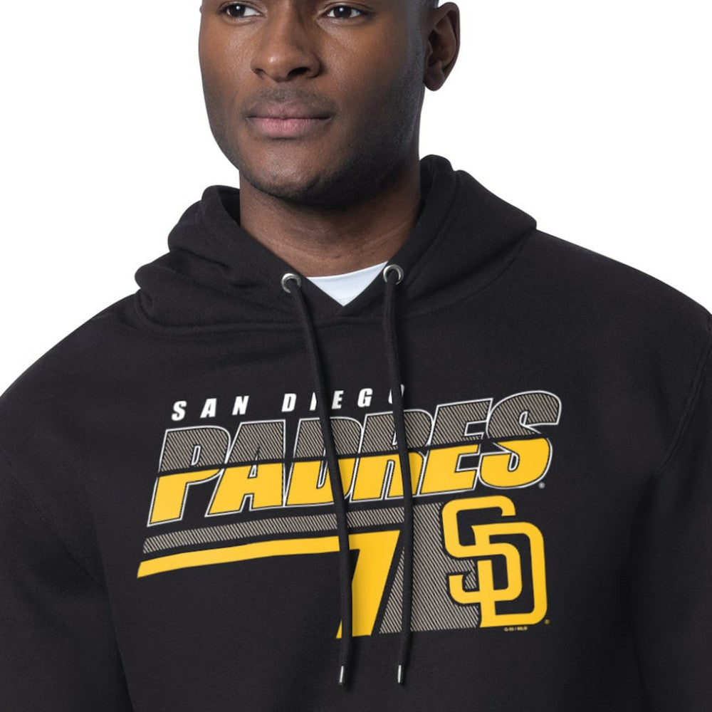 San Diego Padres Starter Logo Push Graphic Hoodie Black