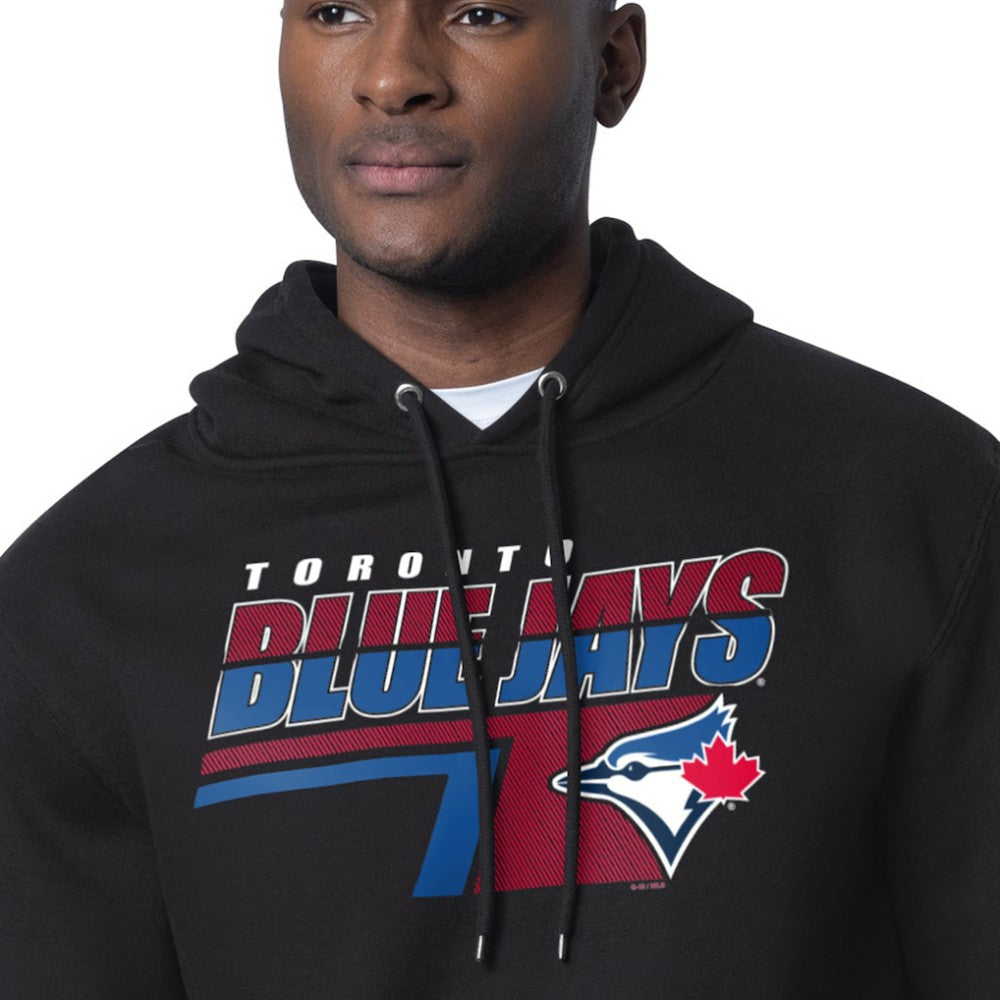 Toronto Blue Jays Starter Logo Push Graphic Hoodie Black