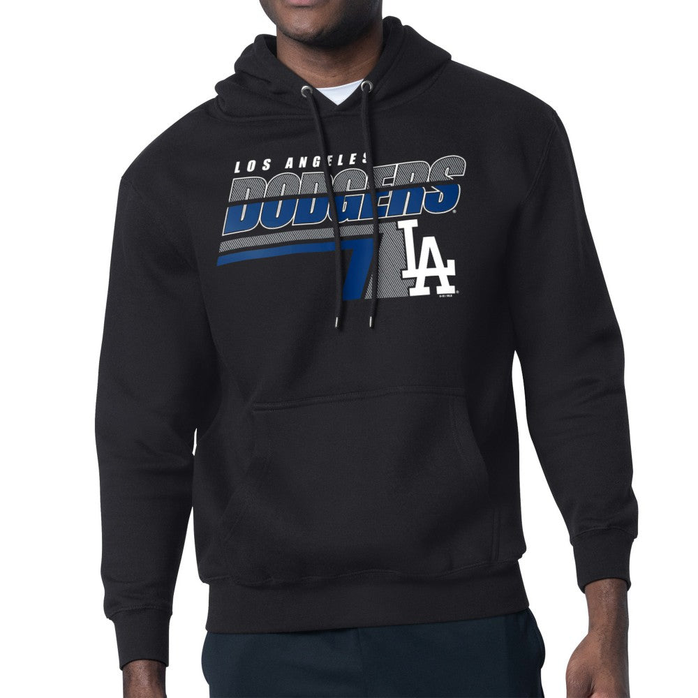 Los Angeles Dodgers Starter Logo Push Graphic Hoodie Black