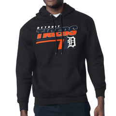 Detroit Tigers Starter Logo Push Graphic Hoodie Black
