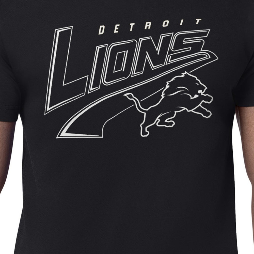 Detroit Lions Starter Modern Tailsweep Graphic T-Shirt - Black discount