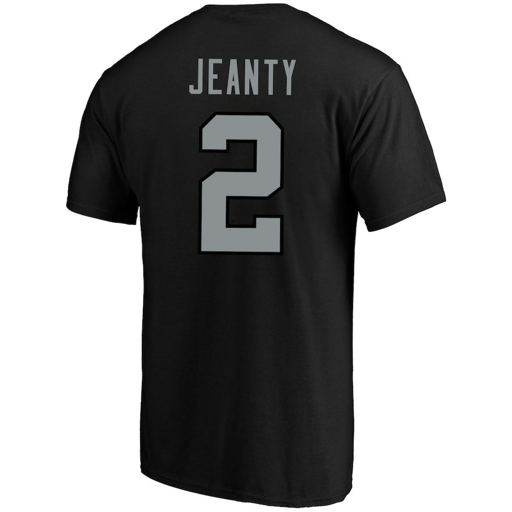 Ashton Jeanty Las Vegas Raiders Big & Tall Player Name & Number T-Shirt - Black cheap