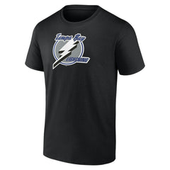 Tampa Bay Lightning Primary Logo T-Shirt - Black T-shirts