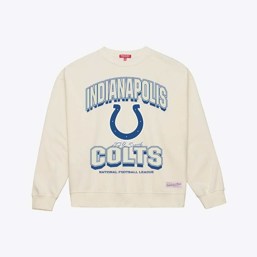 Indianapolis Colts Women's Tonal Arch Sweatshirt - Cream online