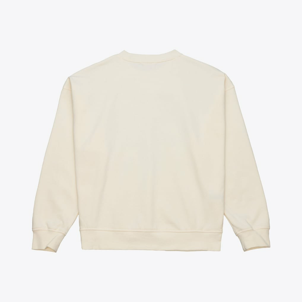 Miami Dolphins Women's Tonal Arch Sweatshirt - Cream on sale
