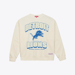 Detroit Lions Women's Tonal Arch Sweatshirt - Cream for sale