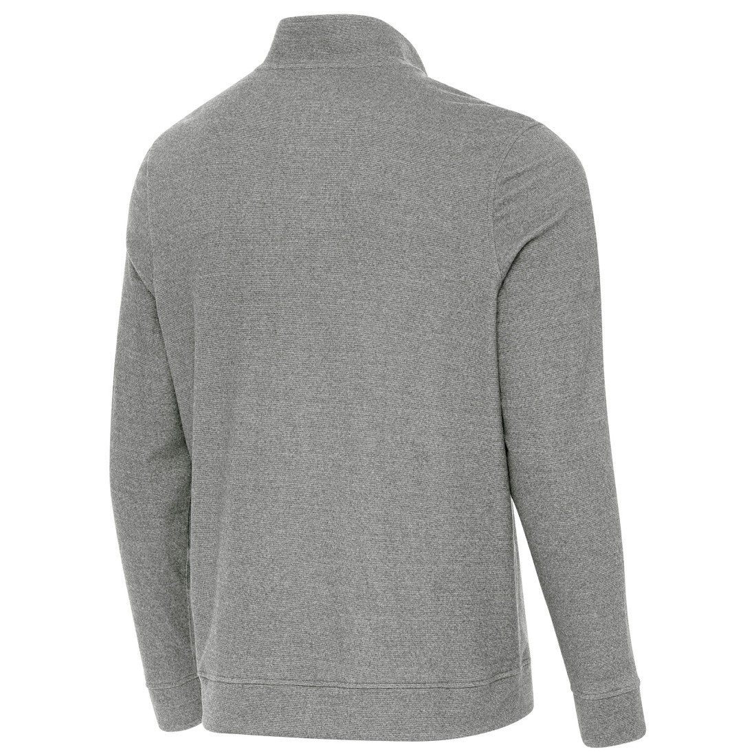 Tampa Bay Buccaneers Antigua 50th Season Subtle Quarter-Zip Sweatshirt - Heather Black on sale