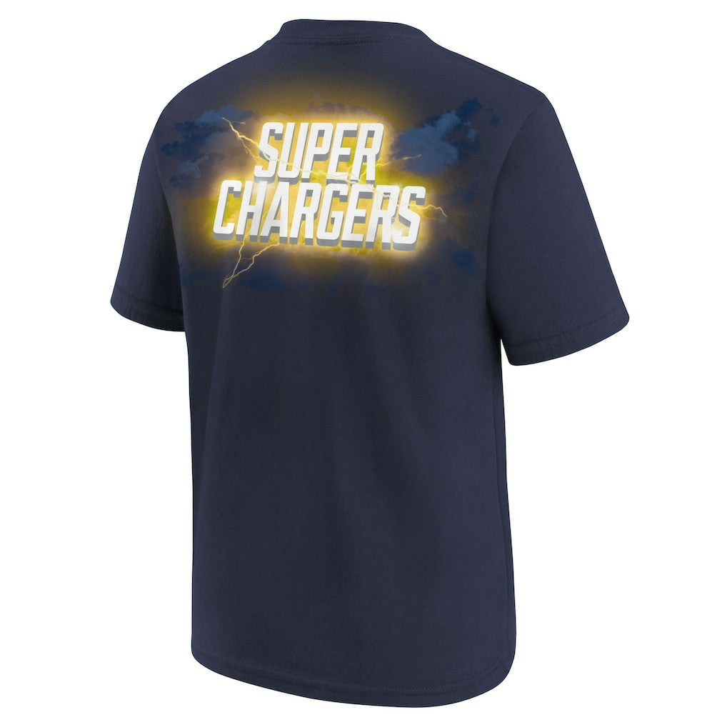 Los Angeles Chargers Youth Super Chargers Alt Pack T-Shirt - Navy sale