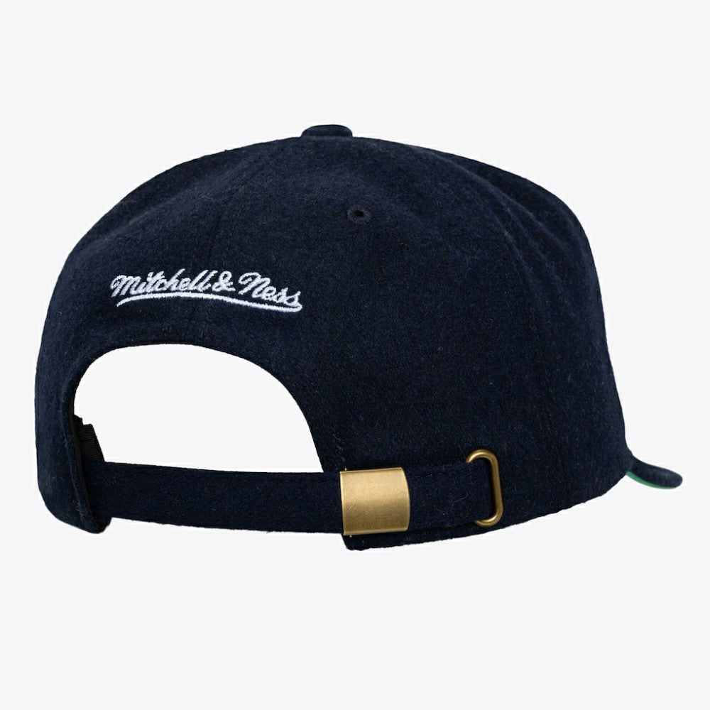 Chicago Cubs Unisex Vintage Fit Melton Wool Adjustable Hat Navy