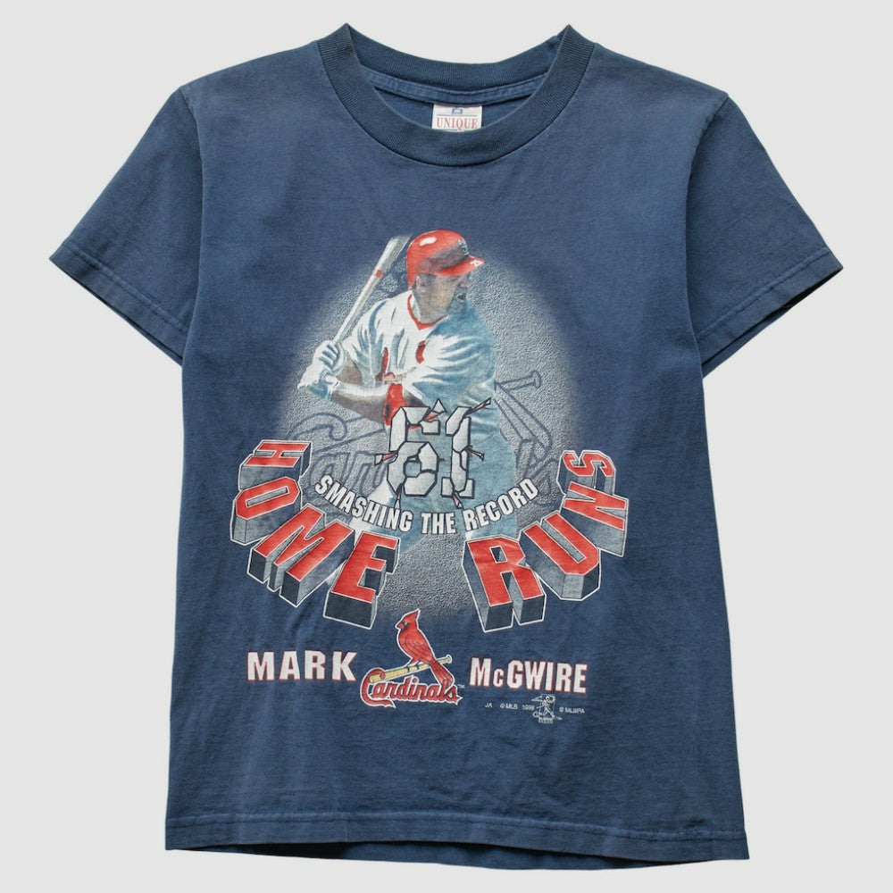 St. Louis Cardinals 1998 T-Shirt Blue Vintage