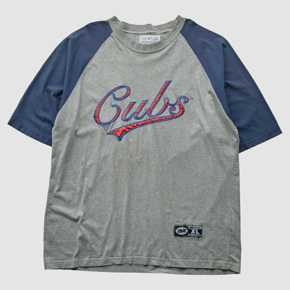 Chicago Cubs MLB Genuine Merchandise 90s T-Shirt Gray Vintage