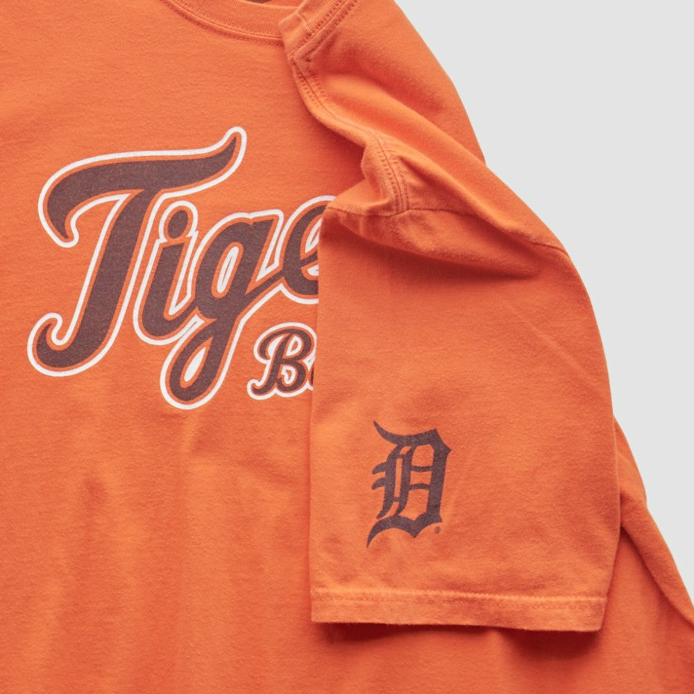 Detroit Tigers 2000s T-Shirt Orange Vintage