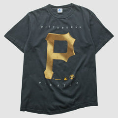 Pittsburgh Pirates Starter 90s T-Shirt Black Vintage