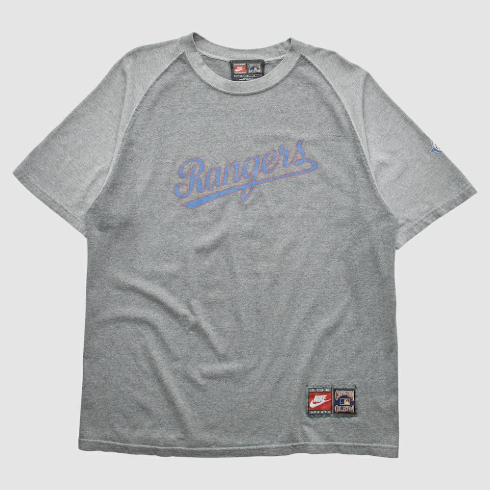 Texas Rangers 2000s T-Shirt Gray Vintage