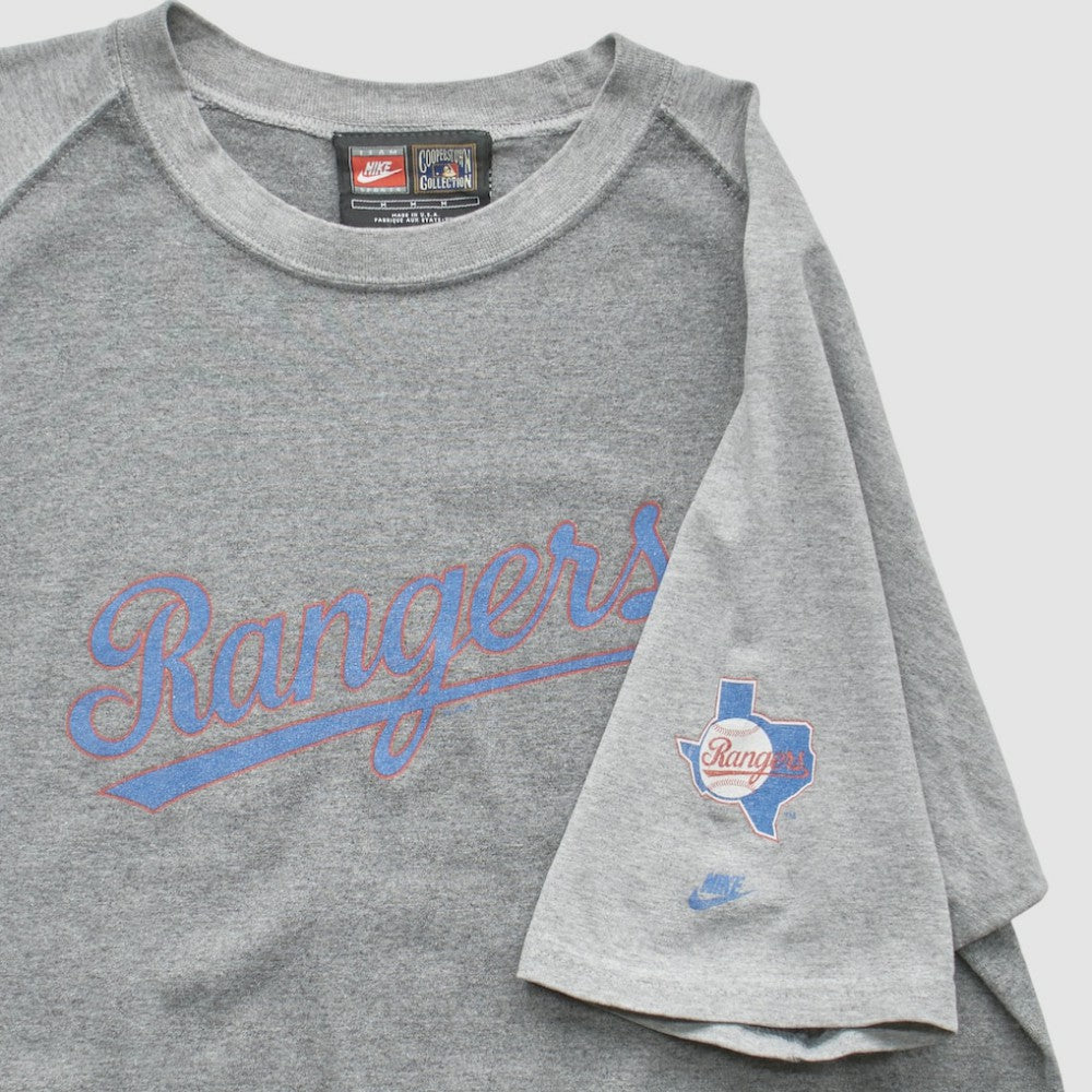 Texas Rangers 2000s T-Shirt Gray Vintage