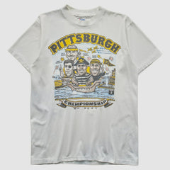 Pittsburgh Pirates Hanes 90s T-Shirt White Vintage