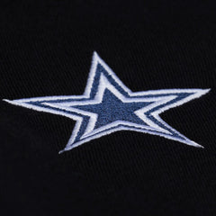 Dallas Cowboys Women's Cropped Long Sleeve Rugby Polo - Black online