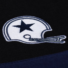Dallas Cowboys Women's Cropped Long Sleeve Rugby Polo - Black online