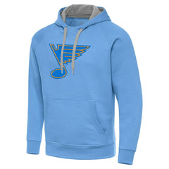 St. Louis Blues Antigua Victory Pullover Hoodie - Blue Hoodies