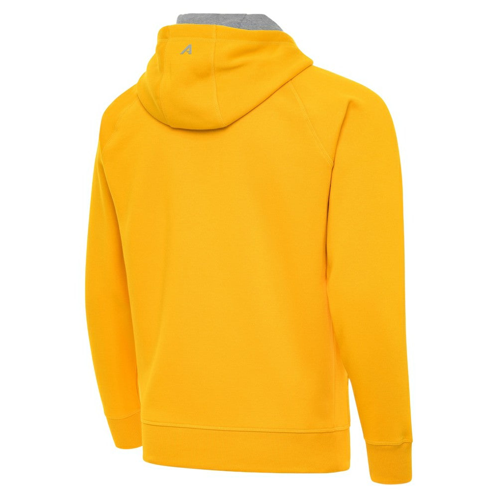 Boston Bruins Antigua Victory Full-Zip Hoodie - Gold Hoodies
