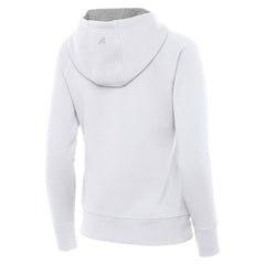 Boston Bruins Antigua Women's Victory Full-Zip Hoodie - White Hoodies