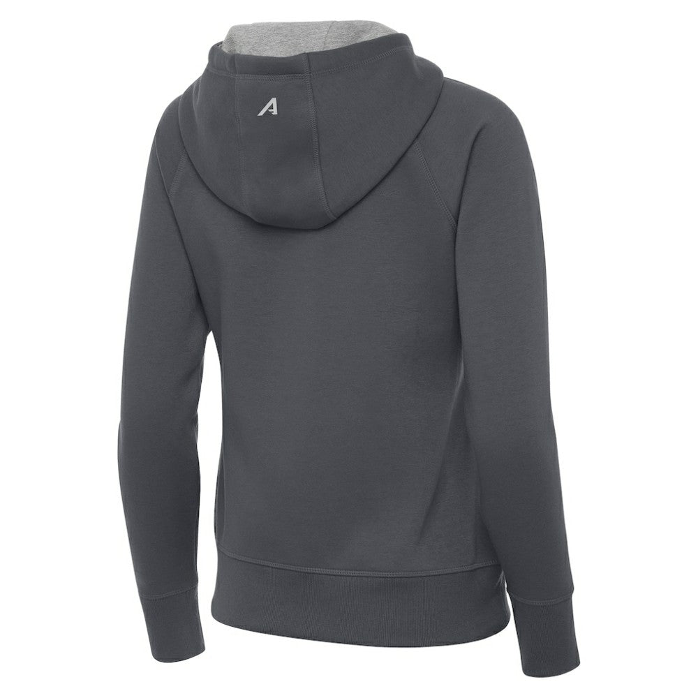 St. Louis Blues Antigua Women's Victory Full-Zip Hoodie - Charcoal Hoodies
