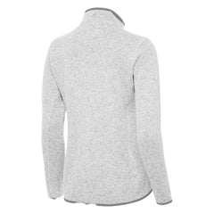Boston Bruins Antigua Women's Fortune Half-Zip Pullover - Heather Gray Pullover