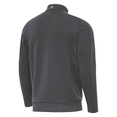 Boston Bruins Antigua Generation Quarter-Zip Pullover Top - Pewter Pullover