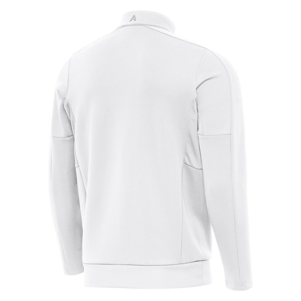 St. Louis Blues Antigua Generation Quarter-Zip Pullover Top - White Pullover