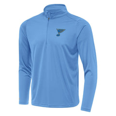 St. Louis Blues Antigua Tribute Lightweight Quarter-Zip Pullover - Blue Pullover