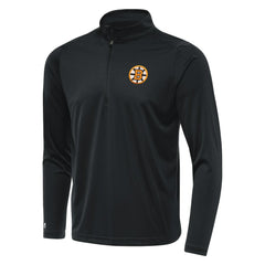Boston Bruins Antigua Tribute Lightweight Quarter-Zip Pullover - Gray Pullover