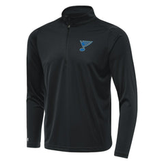 St. Louis Blues Antigua Tribute Lightweight Quarter-Zip Pullover - Gray Pullover