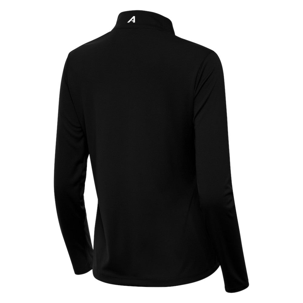 St. Louis Blues Antigua Women's Tribute Half-Zip Pullover - Black Pullover
