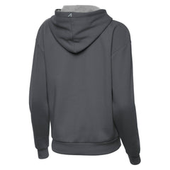 St. Louis Blues Antigua Women's Victory Pullover Hoodie - Charcoal Hoodies