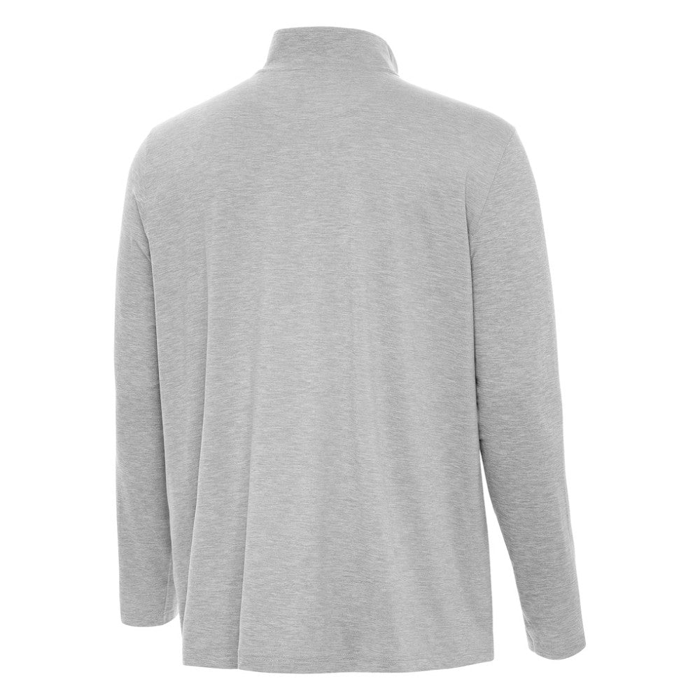 St. Louis Blues Antigua Hunk Lightweight Quarter-Zip Pullover - Heather Gray Pullover