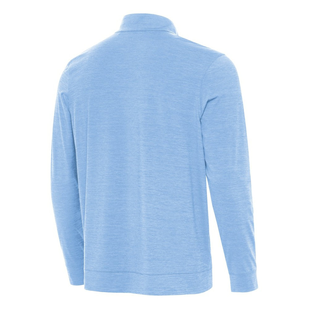 St. Louis Blues Antigua Bright Quarter-Zip Pullover - Heather Blue Pullover