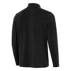 St. Louis Blues Antigua Bright Quarter-Zip Pullover - Heather Black Pullover