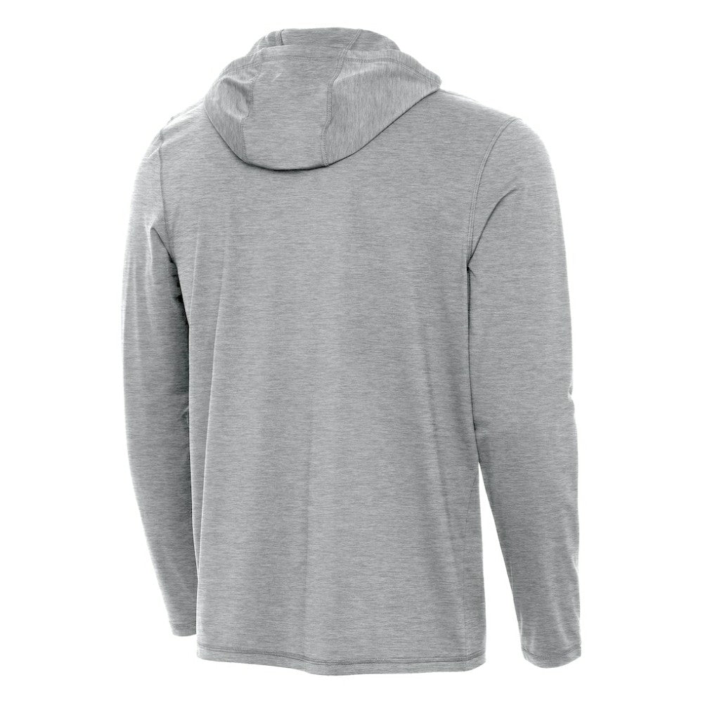 St. Louis Blues Antigua Tidy Quarter-Zip Hoodie - Heather Gray Hoodies