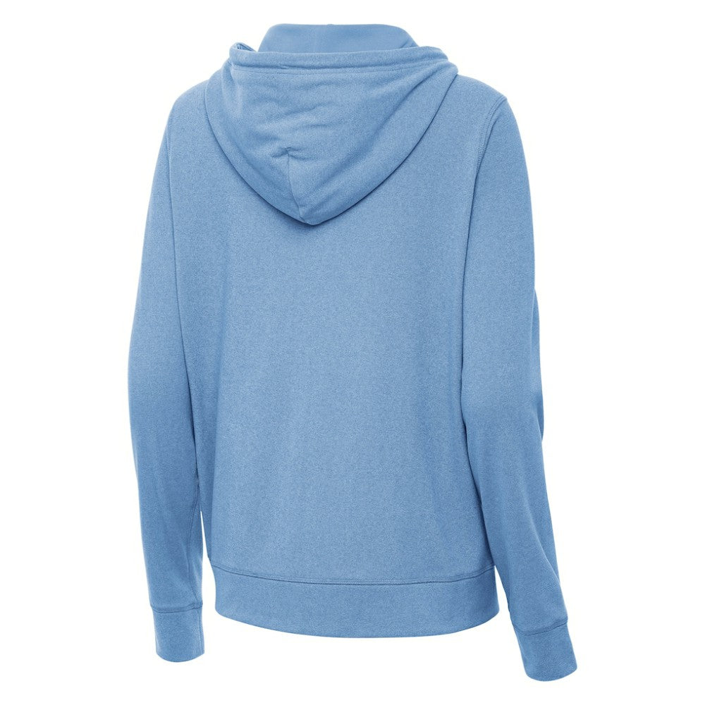 St. Louis Blues Antigua Women's Seeker Full-Zip Hoodie - Heather Blue Hoodies
